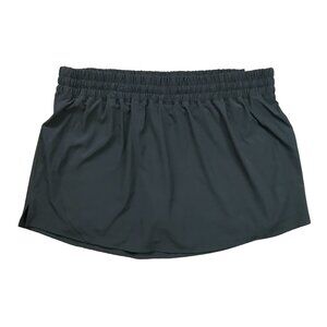 CALIA Mid Rise Infinity‎ Run Skort Women's Plus Size 1X Run Collection Black NEW